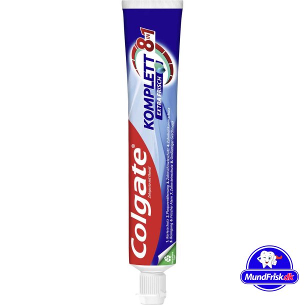 Colgate Komplet 8 Extra Fresh tandpasta - 75 ml.