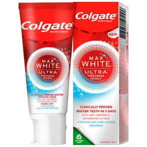 Colgate Tannkrem Max White Ultra Freshness Pearls
