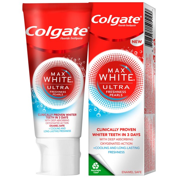 Colgate Tannkrem Max White Ultra Freshness Pearls