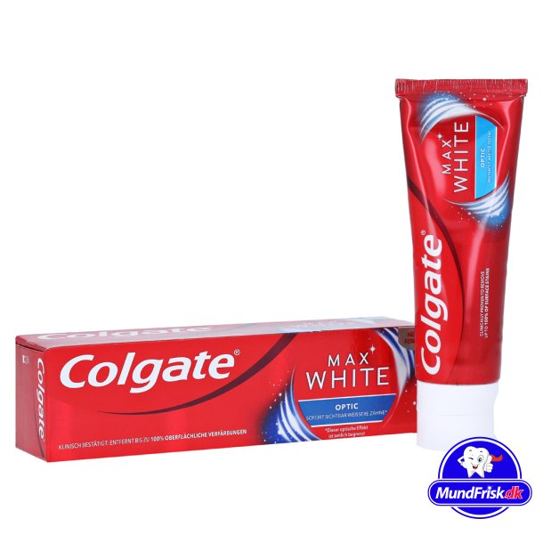 Colgate Max White Optic Tannkrem 75 ml.