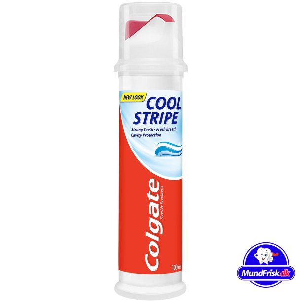 Colgate Tandkrm Cool Stripe Pump 100 ml.