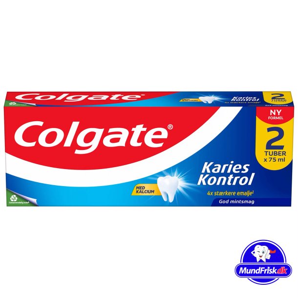 Colgate Zahnpasta 2 x 75 ml. Karieskontrolle