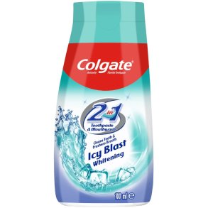 Colgate 2in1 tandkrm & munvatten Icy Blast Whitening 100 ml