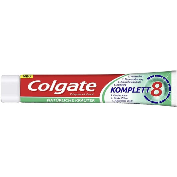 Colgate Herbal Tandkrm Komplett 8 med rter
