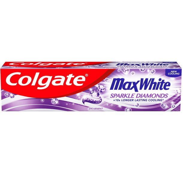 Colgate Tandpasta Max White Sparkle Diamonds 75 ml.