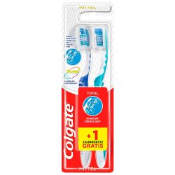 Colgate Total 2 stk. Tandbrster Allround Cleaning