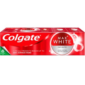 Colgate Tannkrem Max White Infinite