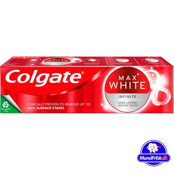 Colgate Tannkrem Max White Infinite