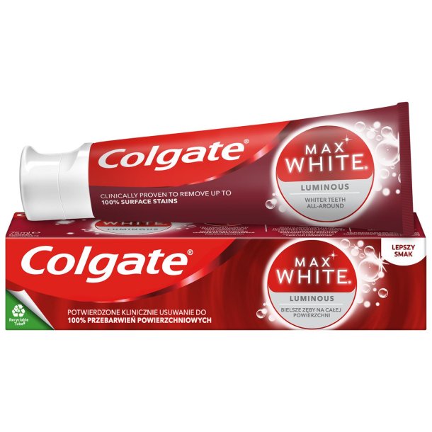 Colgate Max White Luminous Tandpasta 75 ml.