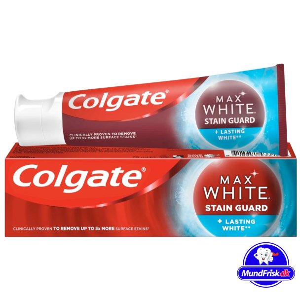 Colgate Max White Stain Guard Tandpasta 75 ml.