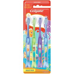 Colgate Barnetannbrster 4 stk. Ocean Explorer 2-8 r