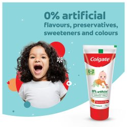 Colgate Barnetannkrem Natural Fruit 0-2 r 50 ml