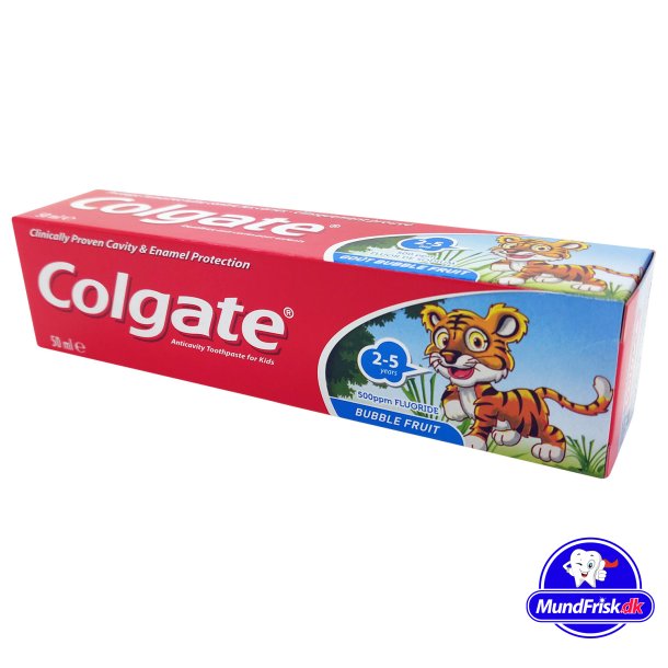 Colgate Bubble Fruit Tandpasta til brn - 2-5 r