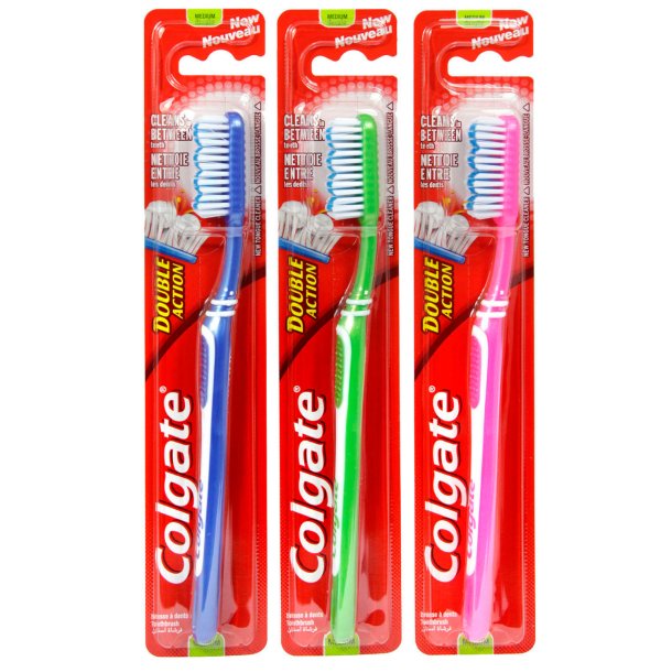 Colgate Zahnbrste Double Action Medium 1 stk.