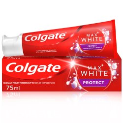 Colgate Tandpasta Max White | White & Protect | Køb