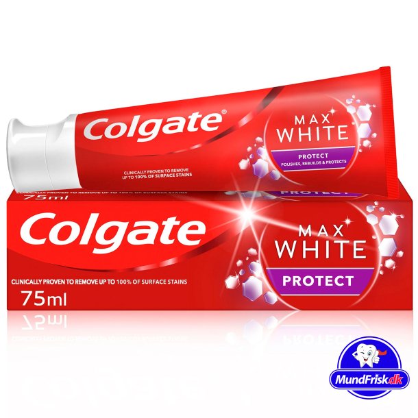 Colgate Tandpasta Max White | White & Protect | Køb