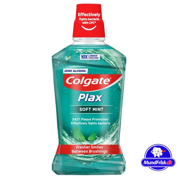 Colgate Plax Soft Mint Munvatten 500 ml.