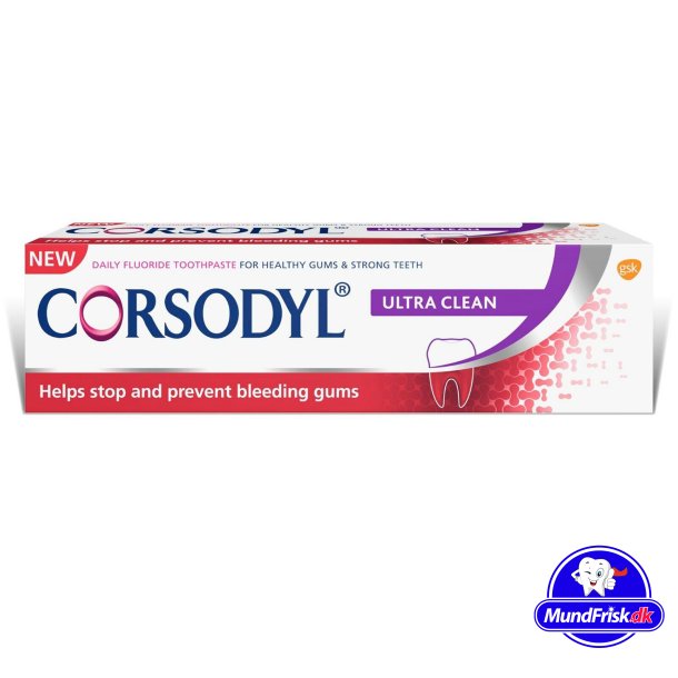 Corsodyl Ultra Clean Zahnpasta f&uuml;r empfindliches Zahnfleisch