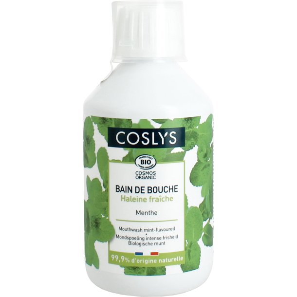 kologisk Mundskyl Coslys Mint 250 ml.