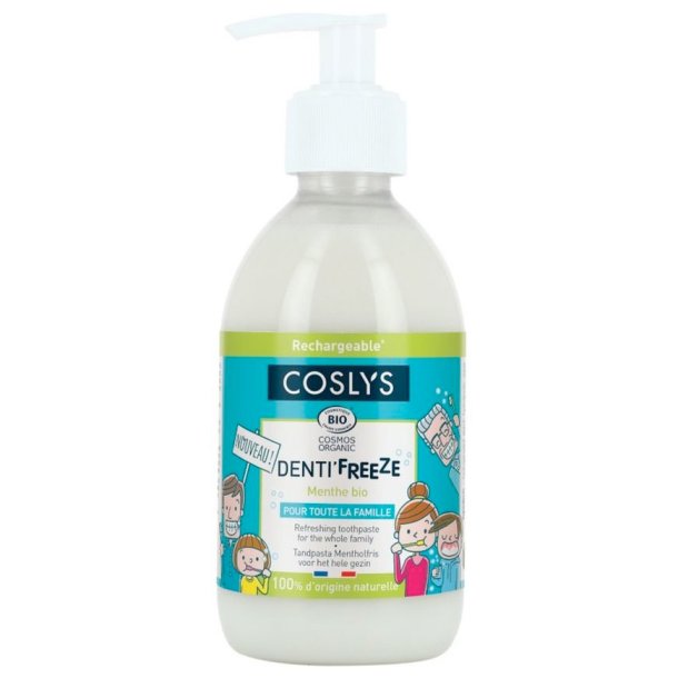 Ekologisk tandkr�m Coslys Denti'Freeze 350 gr. Pumpe