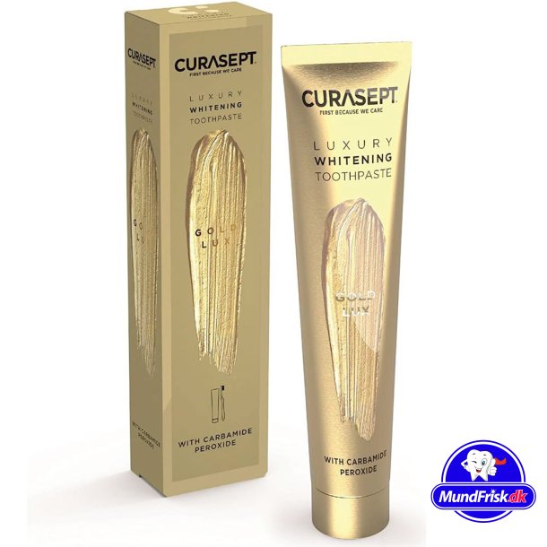Tandblegning Tandpasta Curasept Luxury Gold 75 ml