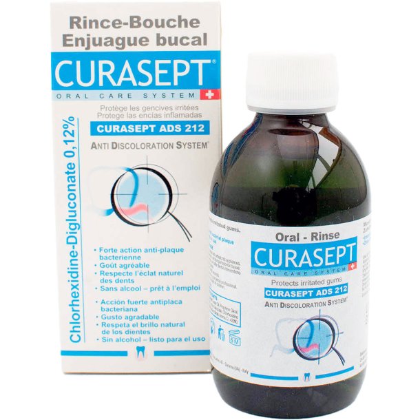 Curasept Klorhexidin Mundskyl ADS 212 0,12 % CHX