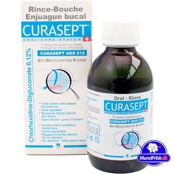 Curasept Chlorhexidin-Mundwasser ADS 212 0,12 % CHX