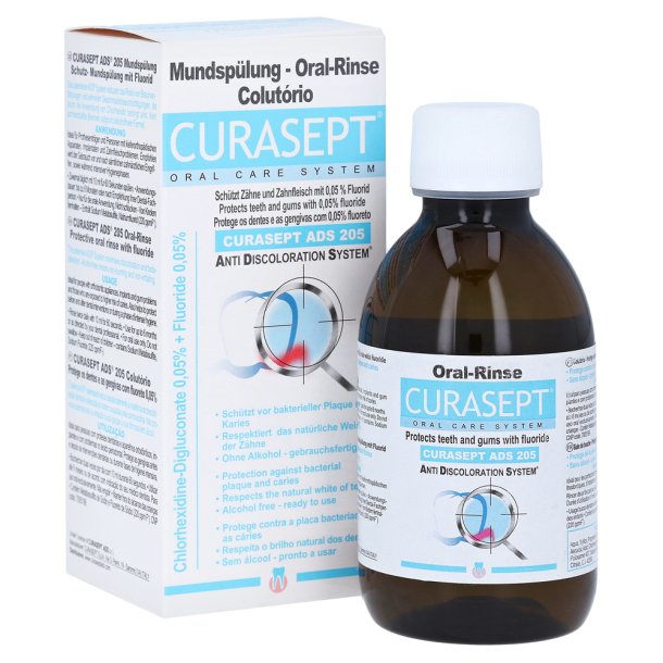 Curasept Klorhexidin Munvatten ADS 205 0,05% CHX