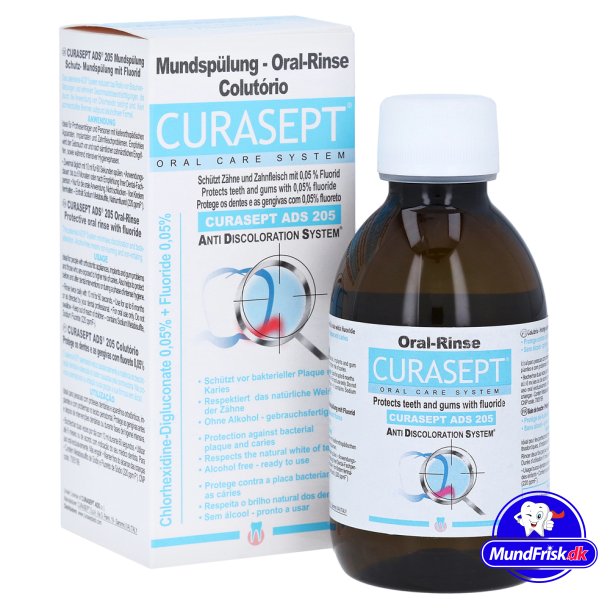 Curasept Klorhexidin Mundskyl ADS 205 0,05 % CHX