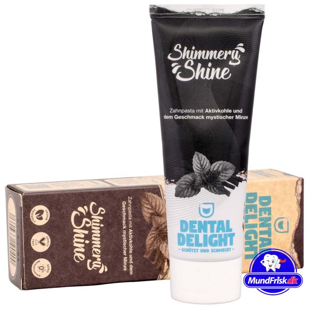 Holzkohle-Zahnpasta Dental Delight Shimmery Shine