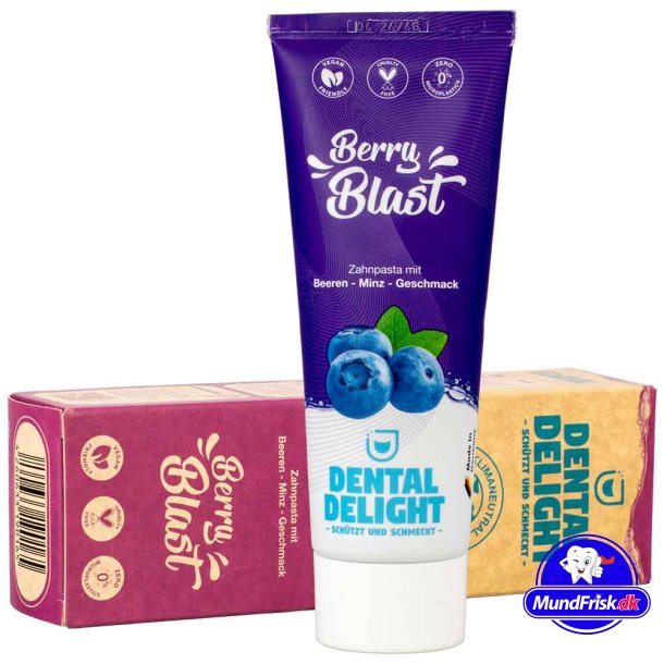 Dental Delight Vegaaninen hammastahna Berry Blast