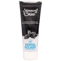 Charcoal Tandkrm Dental Delight Shimmery Shine