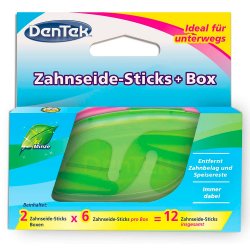 DenTek Tandtrdsbjler Flosser + Etuier