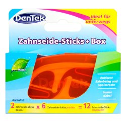 DenTek Tandtrdsbjler Flosser + Etuier