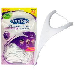 60 st. Tandtrdshllare DenTek Comfort Clean Floss Picks
