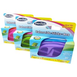 DenTek Tandtrdsbjler Flosser + Etuier