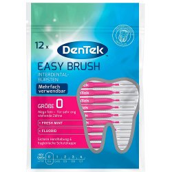 DenTek Gap borstar 12 st. Easy Brush 0,40 mm ISO 0