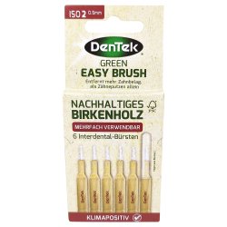 DenTek Green Easy Brush Mellemrumsbrster 0.50 mm. ISO 2 - RD