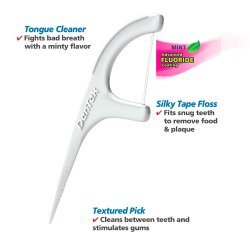 DenTek Fresh & White Floss Picks Floss Picks 36 stk.