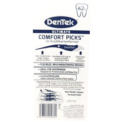 Soft Sticks DenTek Ultimate Comfort Picks Wallet Cards