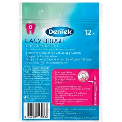 DenTek Gap borstar 12 st. Easy Brush 0,40 mm ISO 0