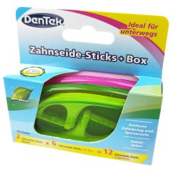 DenTek Tandtrdsbjler Flosser + Etuier
