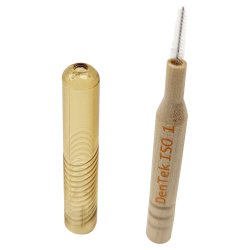 DenTek Green Easy Brush Mellemrumsbrster 0.45 mm. ISO 1 - ORANGE