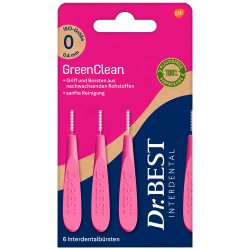 Dr. Best Interspace borstar GreenClean 0,40 mm. ISO 0 ROSA