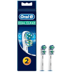 Oral-B Dual Clean B�rstehoveder 2 stk.