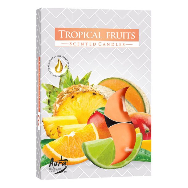 Duftlys Tropical Fruits Fyrfadslys med duft