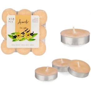 Duftlys 18 stk. Fyrfads Acorde Vanilla