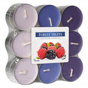 Duftlys 18 stk. Forest Fruit Fyrfadslys med duft
