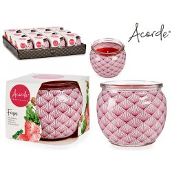 Duftlys Glas Acorde Strawberry