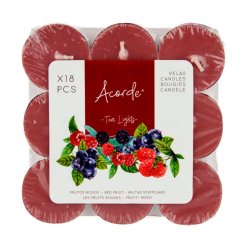 Duftlys 18 stk. Fyrfads Acorde Red Fruit